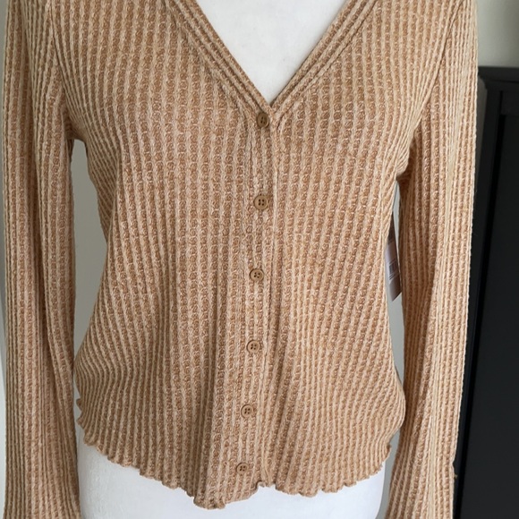 BP Ribbed Button-Up Cardigan - Picture 5 of 9